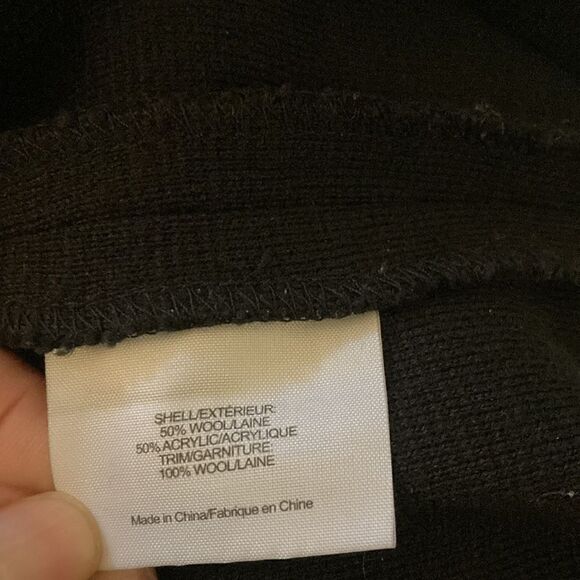 Tory Burch Anthea Black Wool Blend Short Sleeve Knit Dress. Size XS. - Picture 6 of 7